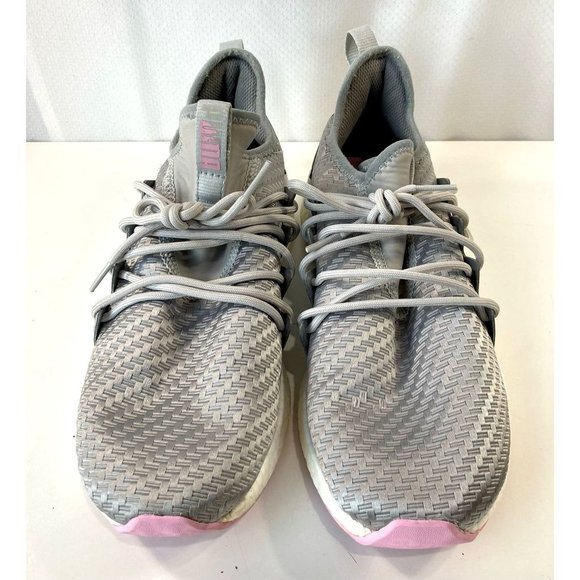Puma Womens Nrgy Neko Cosmic Running Shoes Gray 192360-03 Textile Lace Up 10M - Picture 3 of 10